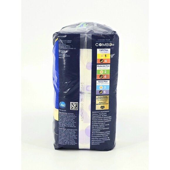 Always Maxi Size 5 Extra Heavy Overnight Pads with Wings 24 Pads - Picture 4 of 6